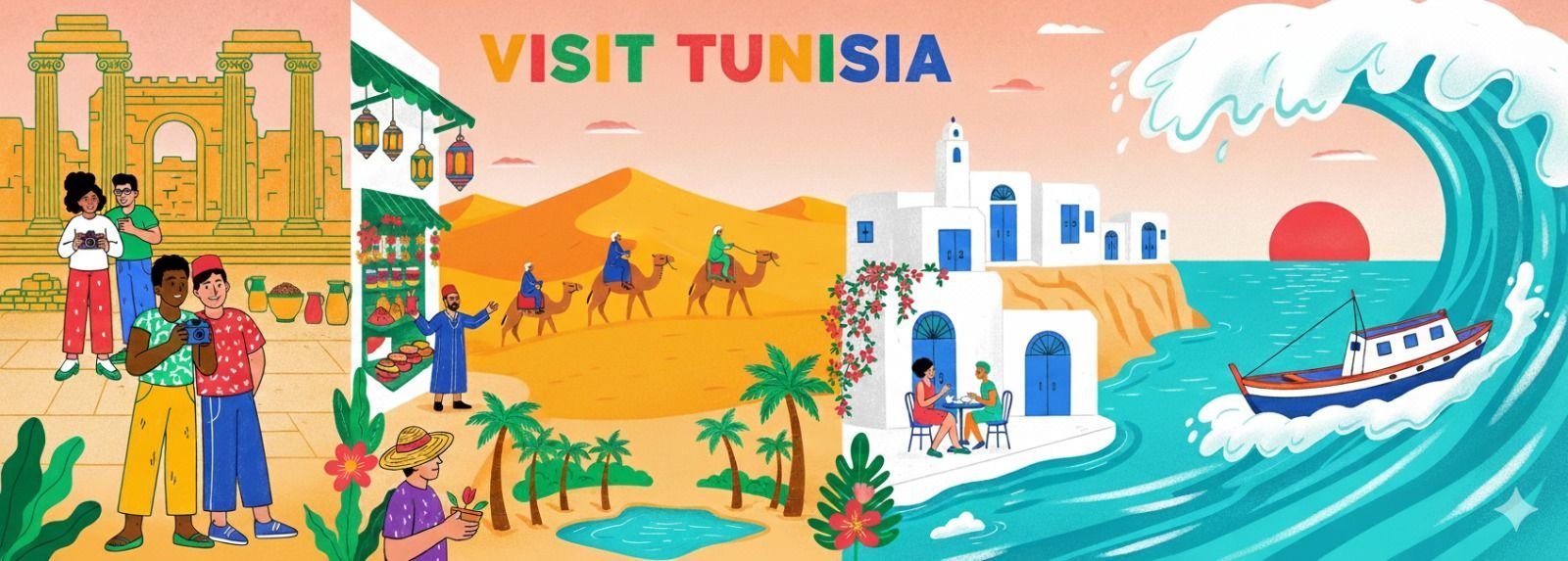 Top 10 des lieux incontournables à visiter en Tunisie en 2025 – Le guide complet Tunavis
